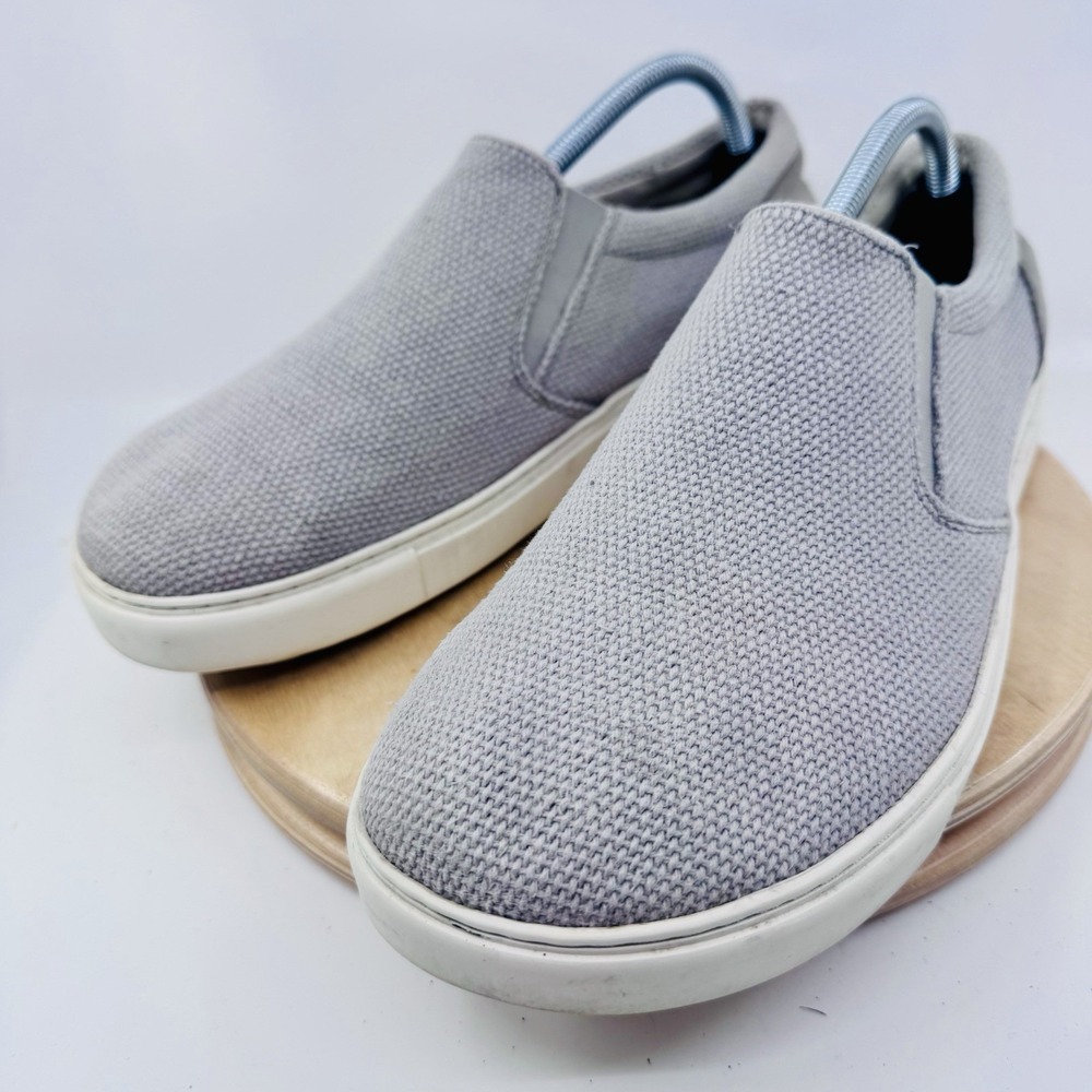 Birkenstock Oswego Shoes Mens 11 EU 44 Gray Suede Slip On Casual Loafers
